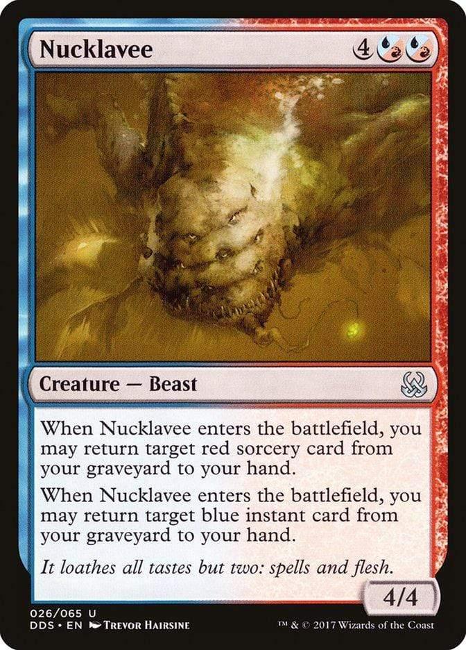 Magic: The Gathering MTG Single Nucklavee [Duel Decks: Mind vs. Might]