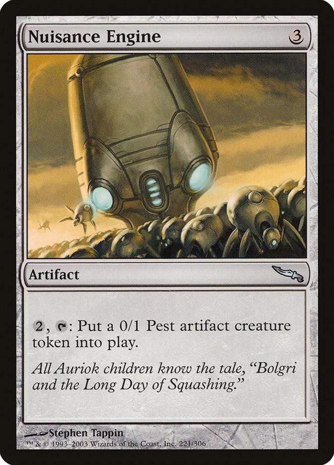 Magic: The Gathering MTG Single Nuisance Engine [Mirrodin]