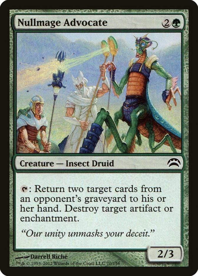 Magic: The Gathering MTG Single Nullmage Advocate [Planechase 2012]