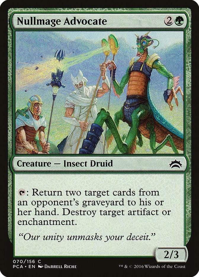 Magic: The Gathering MTG Single Nullmage Advocate [Planechase Anthology]