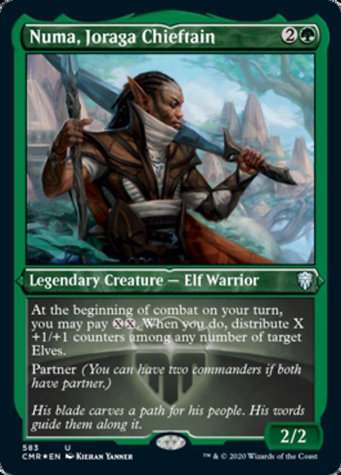 Magic: The Gathering MTG Single Numa, Joraga Chieftain [Commander Legends Etched]