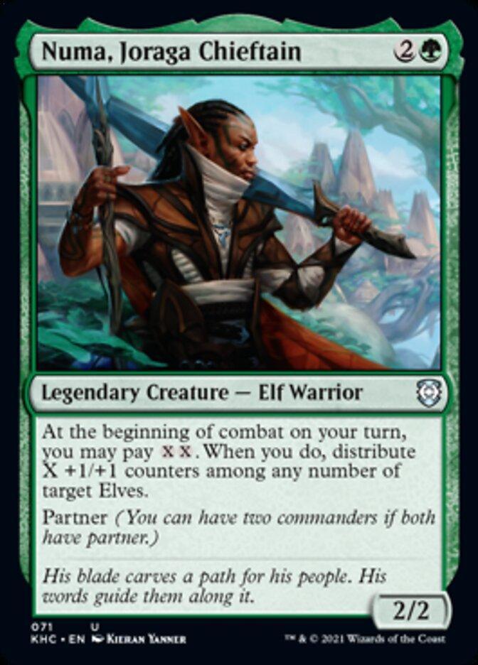 Magic: The Gathering MTG Single Numa, Joraga Chieftain [Kaldheim Commander]