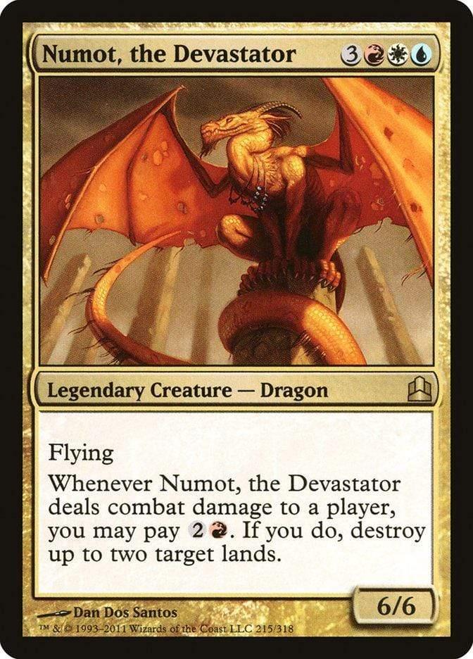 Magic: The Gathering MTG Single Numot, the Devastator [Commander 2011]