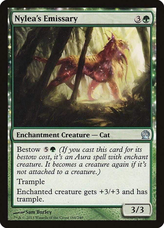 Magic: The Gathering MTG Single Nylea's Emissary [Theros]