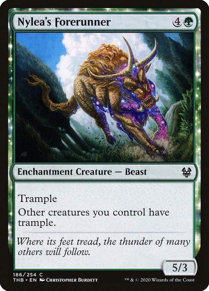 Magic: The Gathering MTG Single Nylea's Forerunner [Theros Beyond Death]