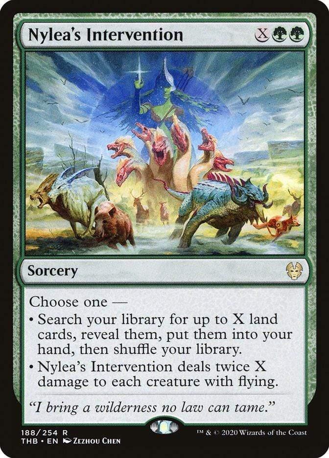 Magic: The Gathering MTG Single Nylea's Intervention [Theros Beyond Death]