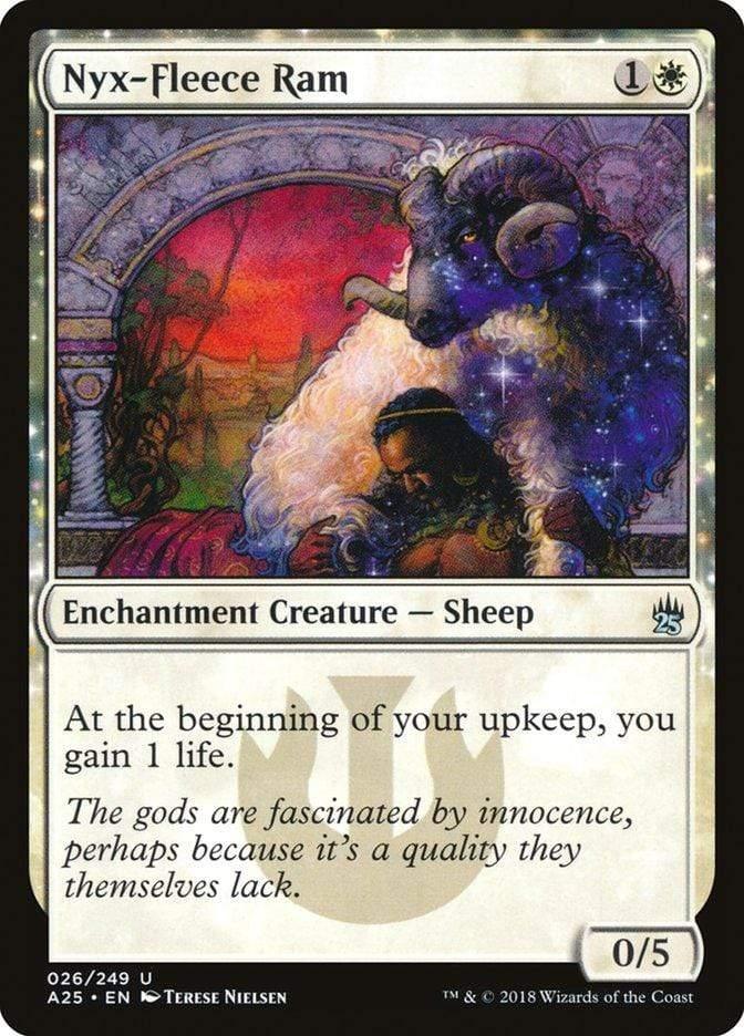 Magic: The Gathering MTG Single Nyx-Fleece Ram [Masters 25]