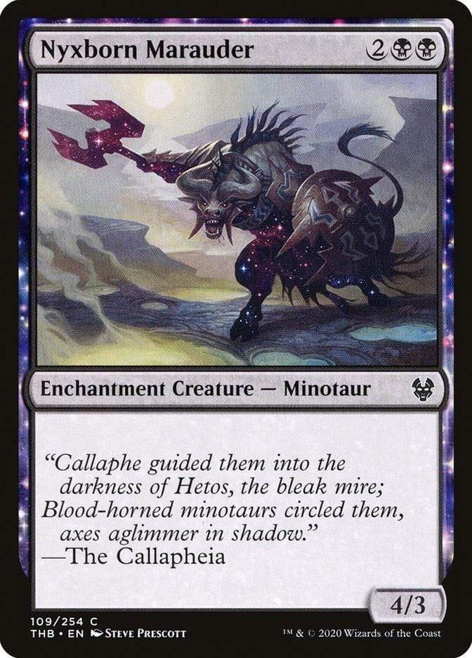 Magic: The Gathering MTG Single Nyxborn Marauder [Theros Beyond Death]