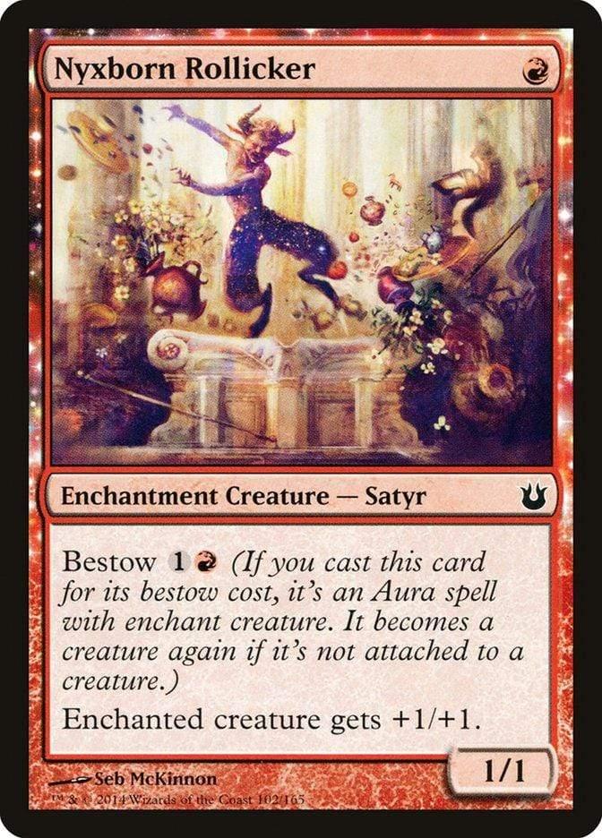 Magic: The Gathering MTG Single Nyxborn Rollicker [Born of the Gods]