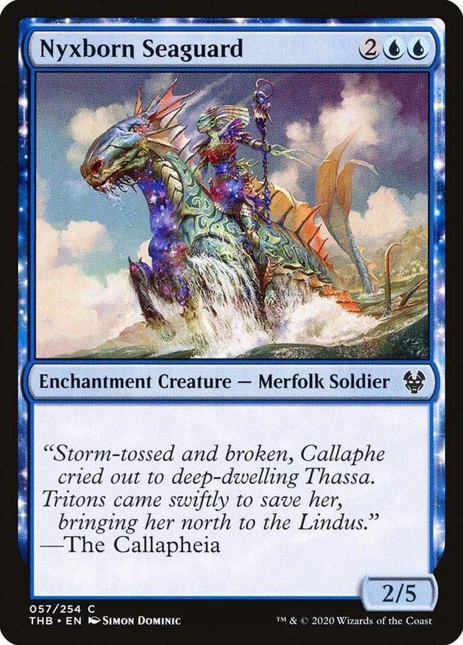 Magic: The Gathering MTG Single Nyxborn Seaguard [Theros Beyond Death]