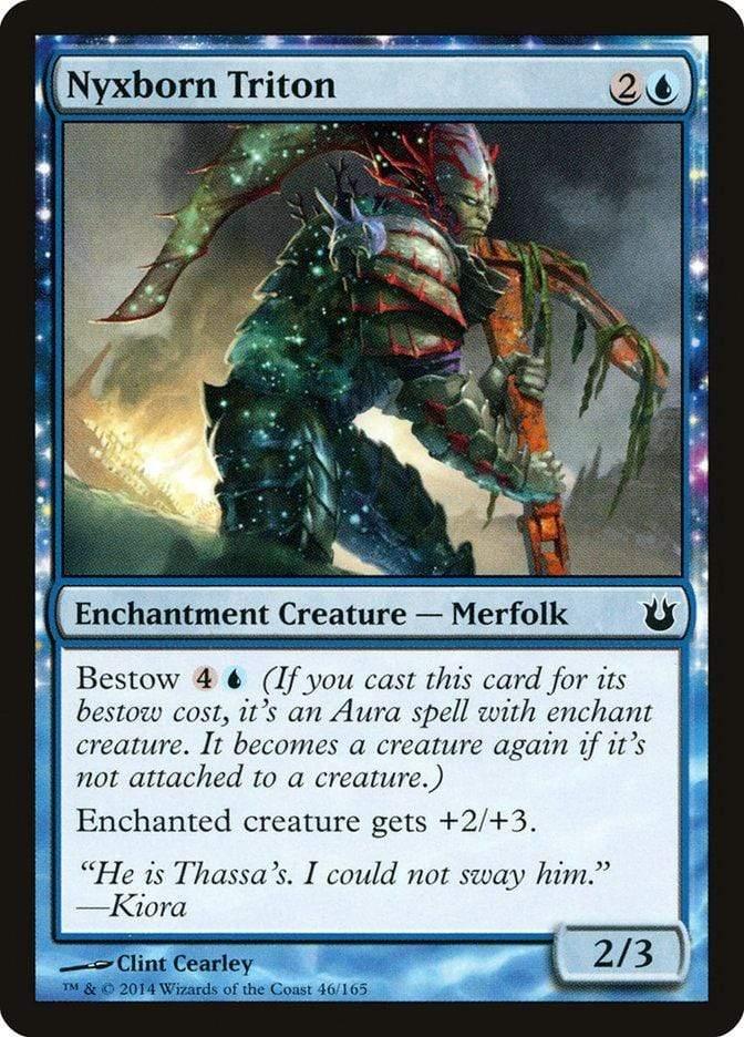 Magic: The Gathering MTG Single Nyxborn Triton [Born of the Gods]