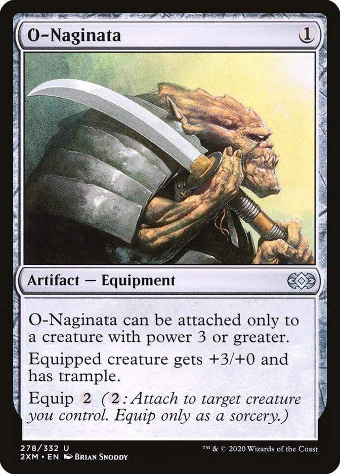 Magic: The Gathering MTG Single O-Naginata [Double Masters]