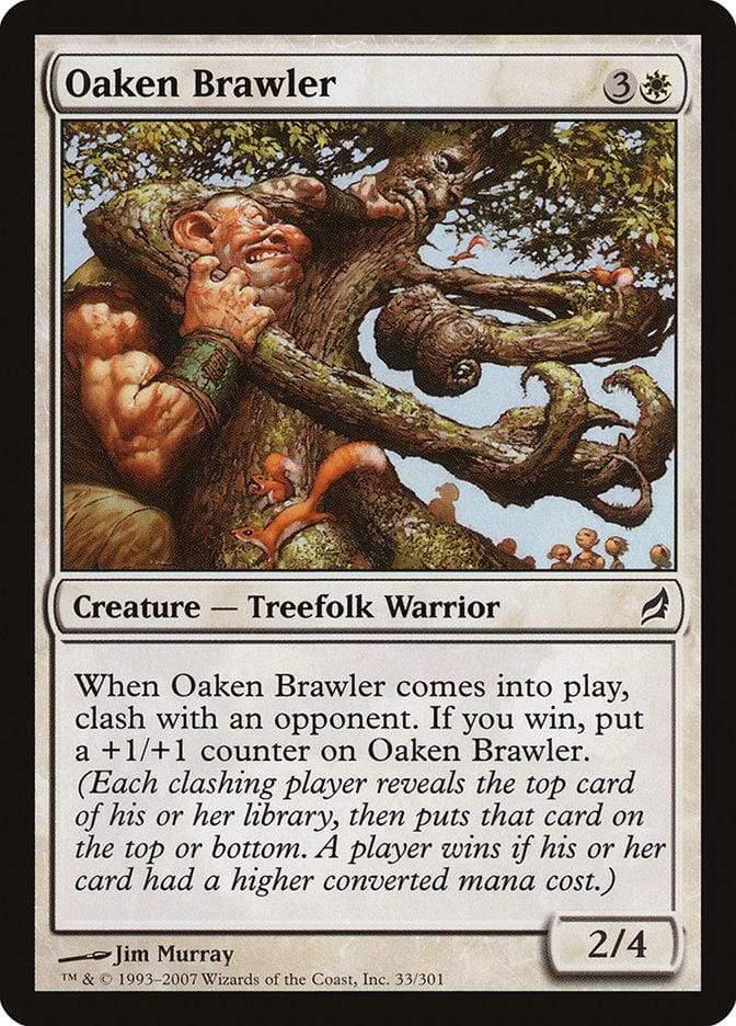 Magic: The Gathering MTG Single Oaken Brawler [Lorwyn]