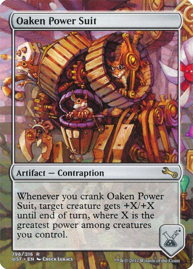 Magic: The Gathering MTG Single Oaken Power Suit [Unstable]