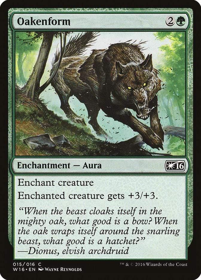 Magic: The Gathering MTG Single Oakenform [Welcome Deck 2016]