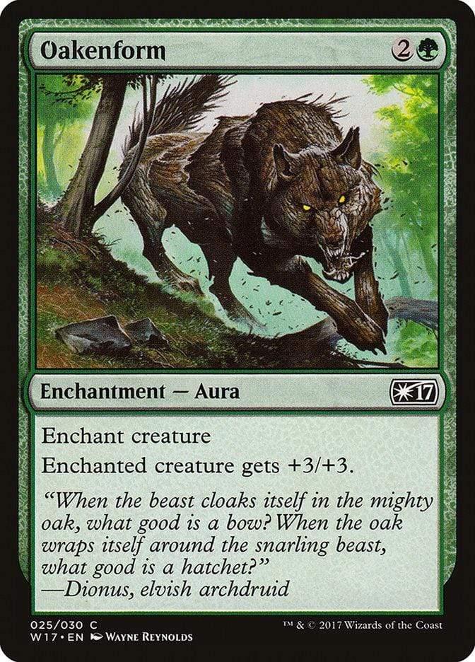 Magic: The Gathering MTG Single Oakenform [Welcome Deck 2017]