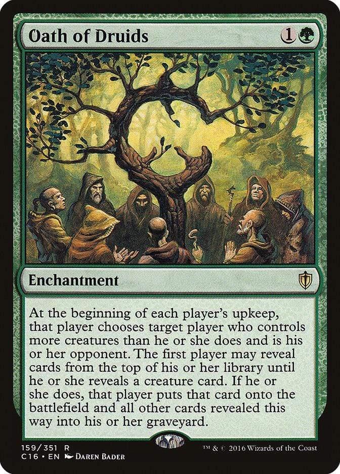 Magic: The Gathering MTG Single Oath of Druids [Commander 2016]