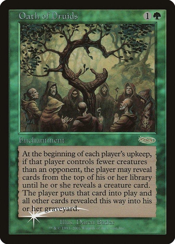 Magic: The Gathering MTG Single Oath of Druids [Judge Gift Cards 2001]