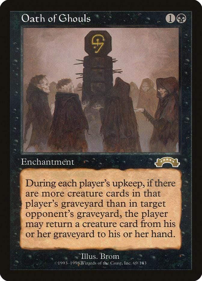 Magic: The Gathering MTG Single Oath of Ghouls [Exodus]