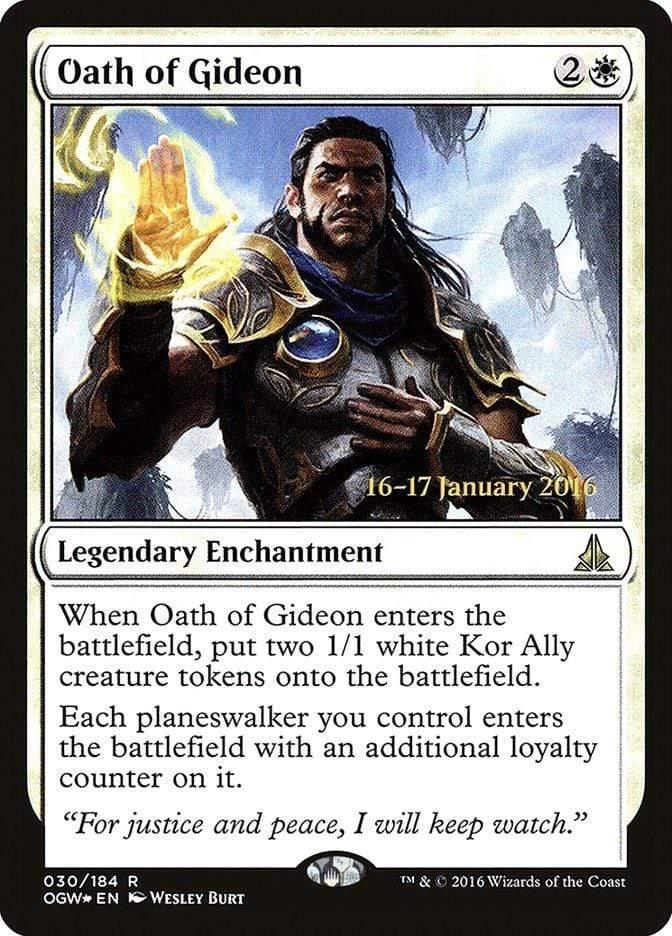 Magic: The Gathering MTG Single Oath of Gideon [Oath of the Gatewatch Prerelease Promos]