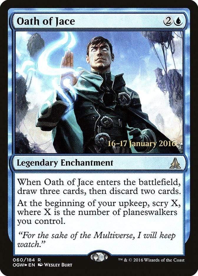 Magic: The Gathering MTG Single Oath of Jace [Oath of the Gatewatch Prerelease Promos]