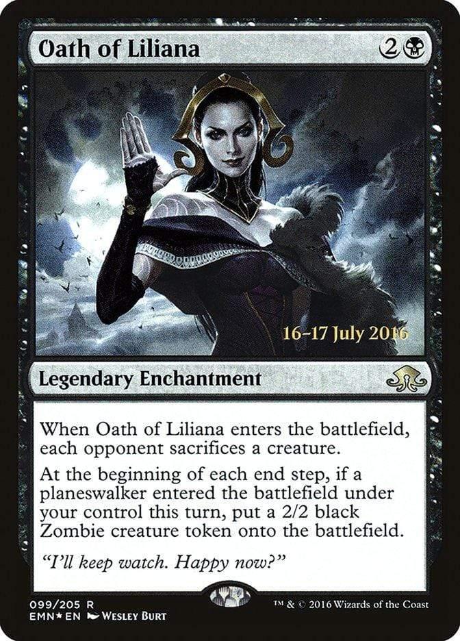 Magic: The Gathering MTG Single Oath of Liliana  [Eldritch Moon Prerelease Promos]