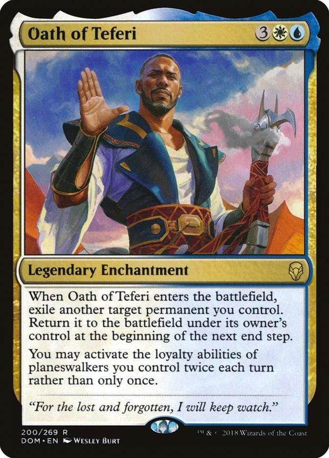 Magic: The Gathering MTG Single Oath of Teferi [Dominaria]