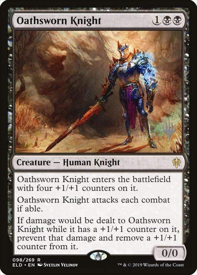 Magic: The Gathering MTG Single Oathsworn Knight (Promo Pack) [Throne of Eldraine Promos]