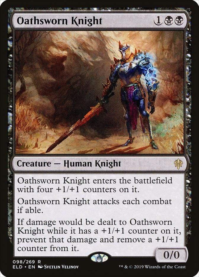 Magic: The Gathering MTG Single Oathsworn Knight [Throne of Eldraine]