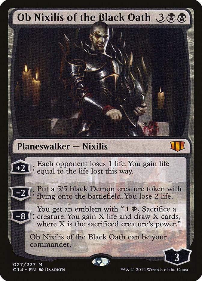 Magic: The Gathering MTG Single Ob Nixilis of the Black Oath [Commander 2014]