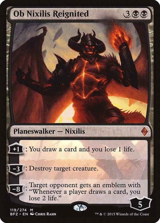Magic: The Gathering MTG Single Ob Nixilis Reignited [Battle for Zendikar]