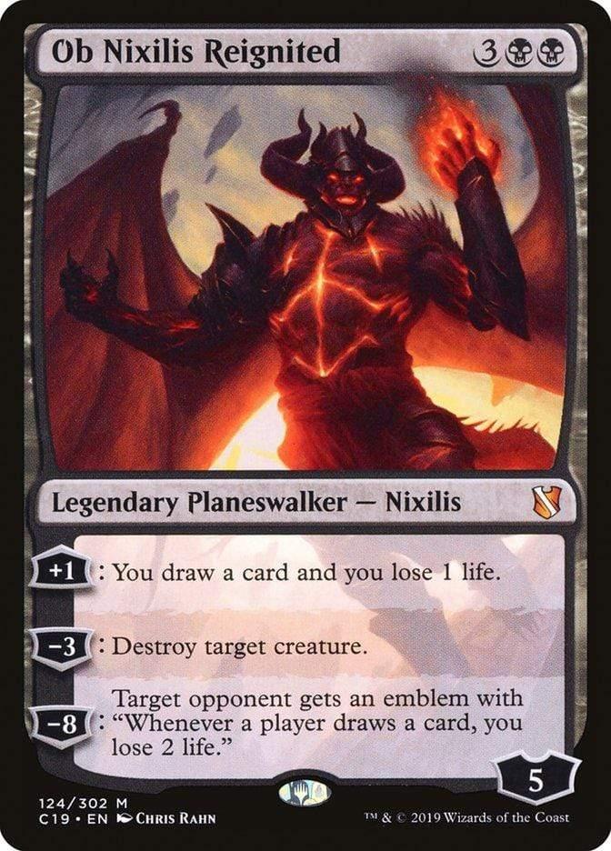 Magic: The Gathering MTG Single Ob Nixilis Reignited [Commander 2019]