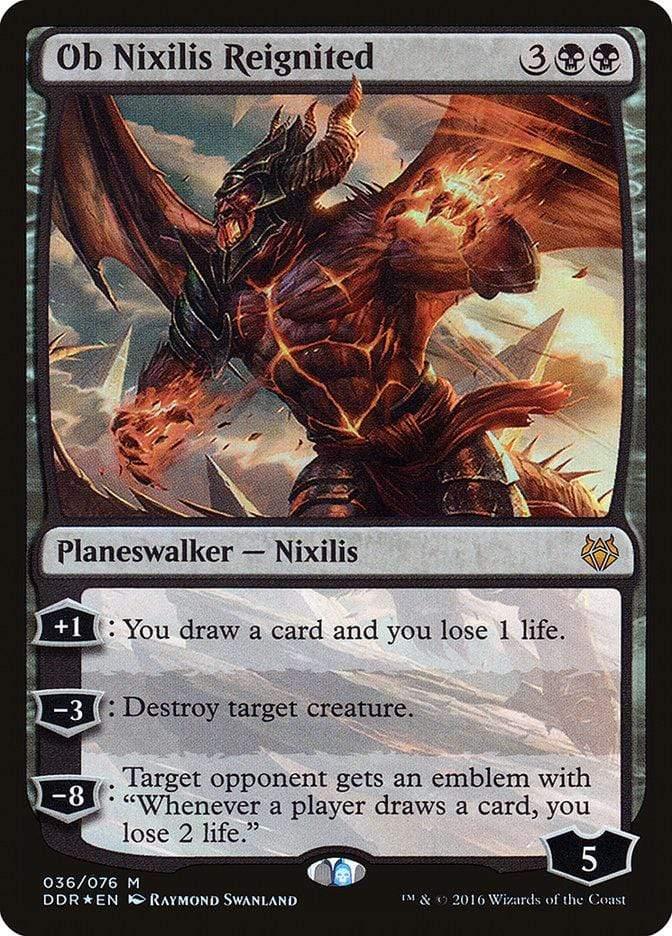 Magic: The Gathering MTG Single Ob Nixilis Reignited [Duel Decks: Nissa vs. Ob Nixilis]