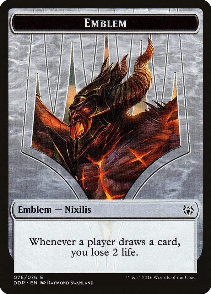 Magic: The Gathering MTG Single Ob Nixilis Reignited Emblem [Duel Decks: Nissa vs. Ob Nixilis]