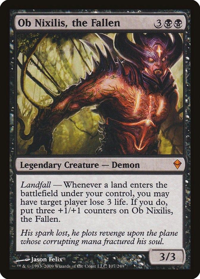 Magic: The Gathering MTG Single Ob Nixilis, the Fallen [Zendikar]
