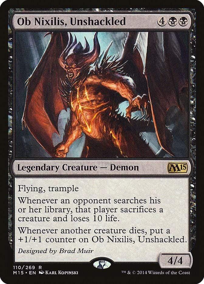 Magic: The Gathering MTG Single Ob Nixilis, Unshackled [Magic 2015]