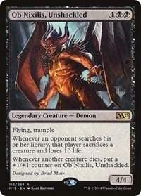 Magic: The Gathering MTG Single Ob Nixilis, Unshackled [Magic 2015 Promos]