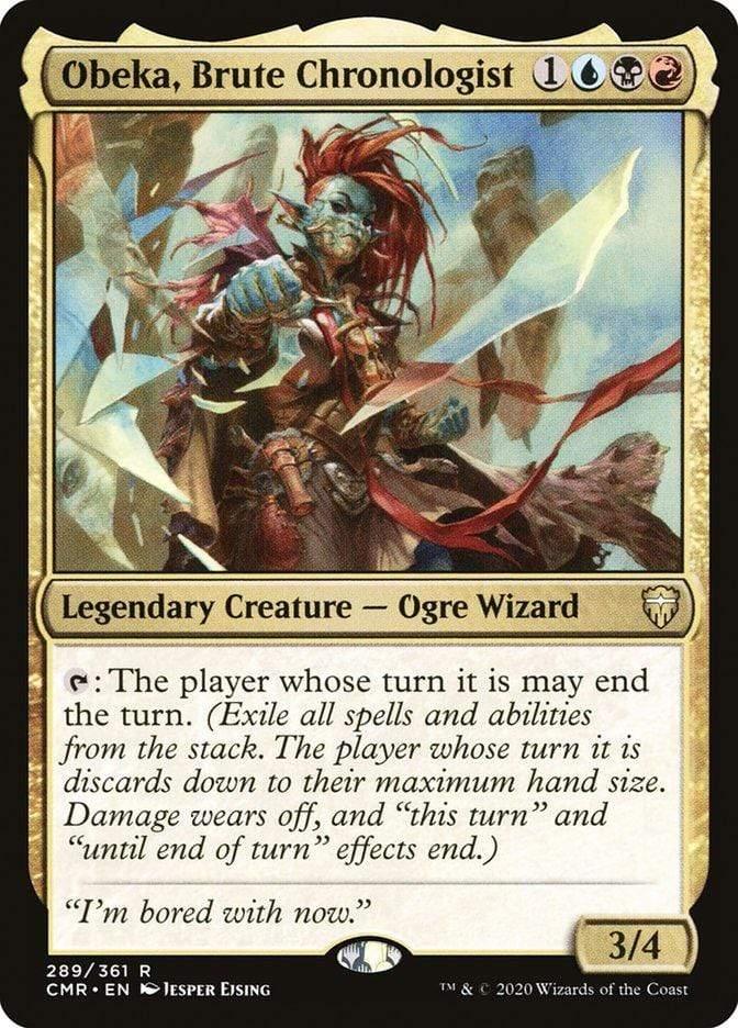 Magic: The Gathering MTG Single Obeka, Brute Chronologist [Commander Legends]