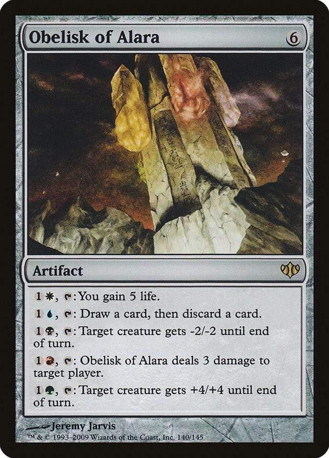 Magic: The Gathering MTG Single Obelisk of Alara [Conflux]