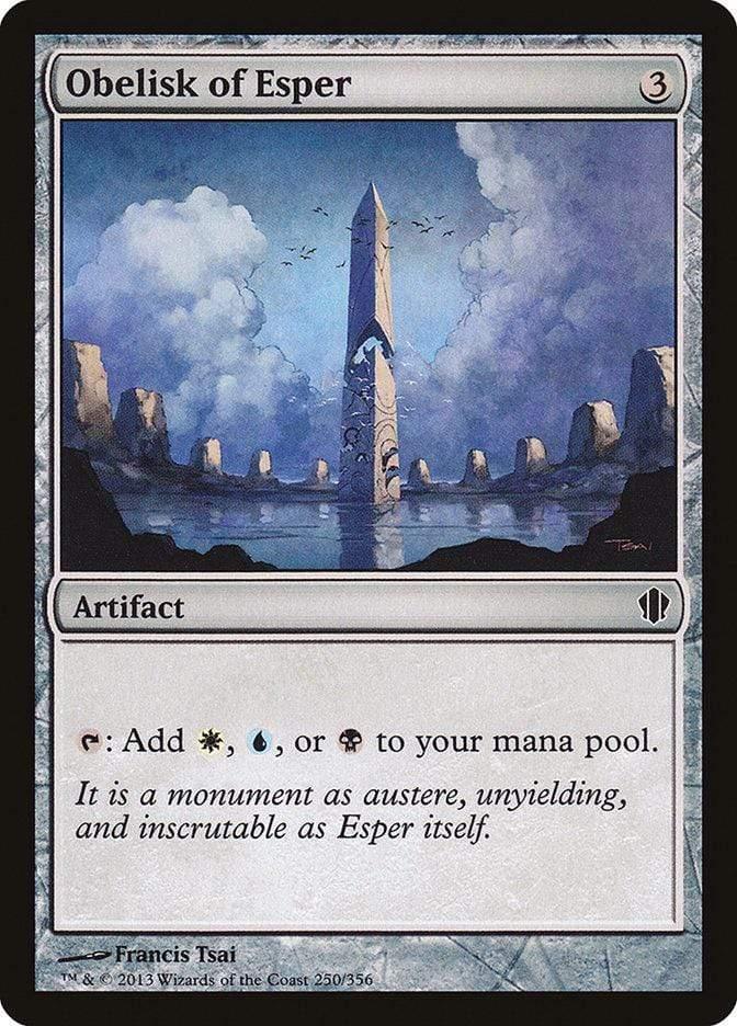 Magic: The Gathering MTG Single Obelisk of Esper [Commander 2013]