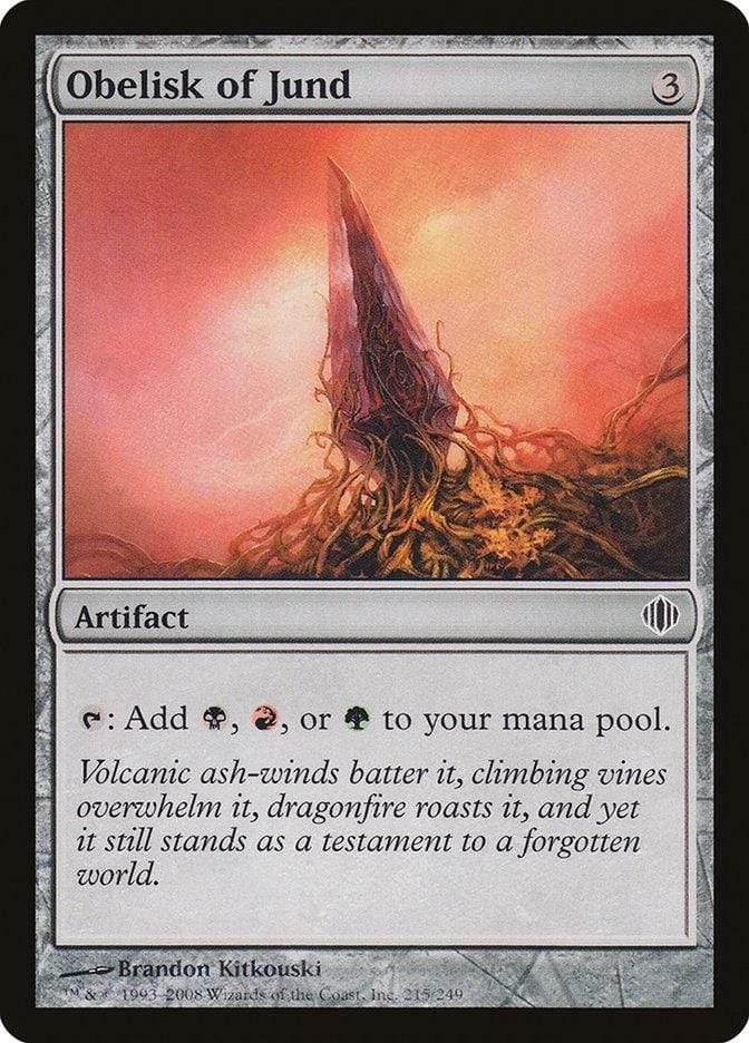 Magic: The Gathering MTG Single Obelisk of Jund [Shards of Alara]