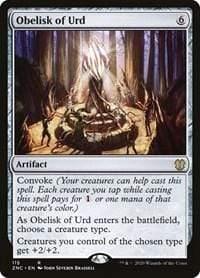 Magic: The Gathering MTG Single Obelisk of Urd [Zendikar Rising Commander]