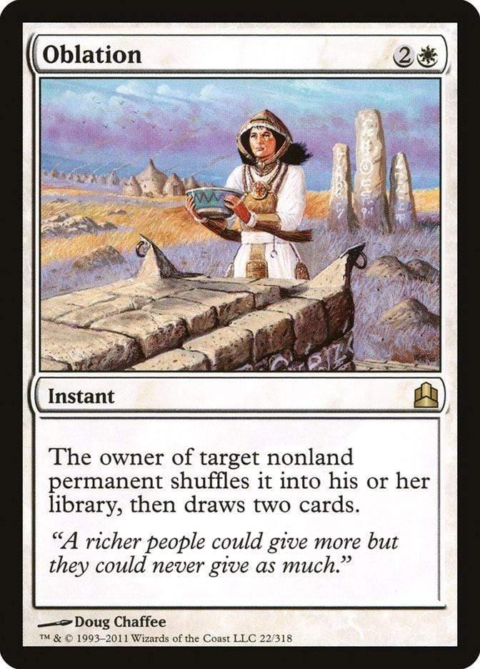 Magic: The Gathering MTG Single Oblation [Commander 2011]