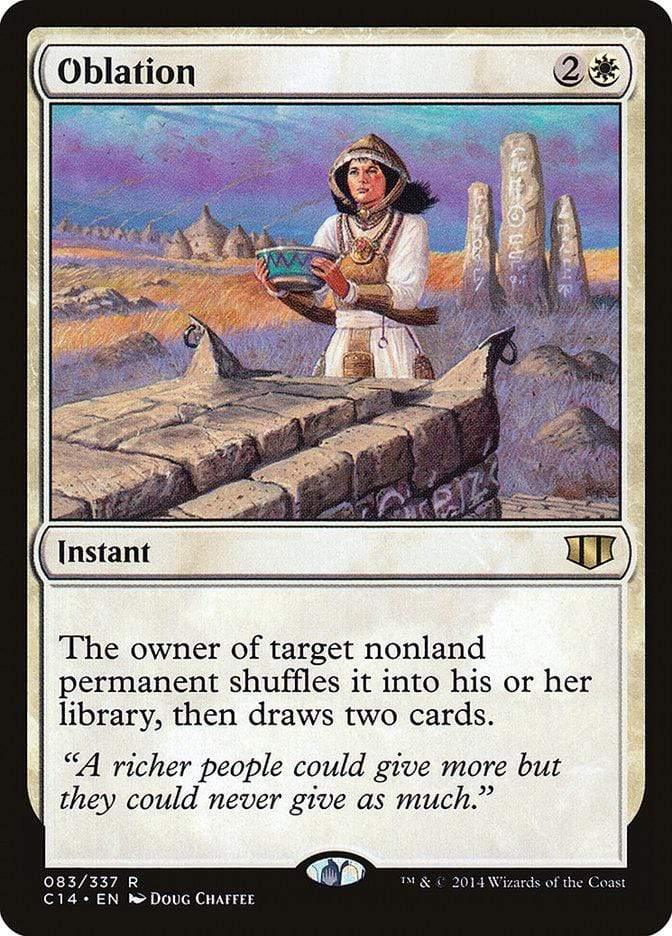 Magic: The Gathering MTG Single Oblation [Commander 2014]