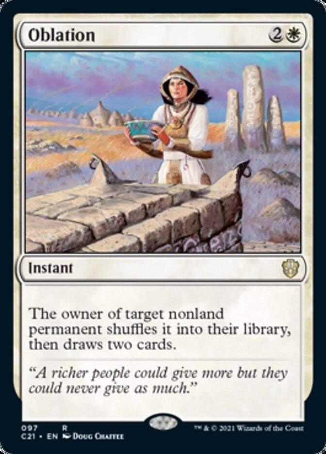 Magic: The Gathering MTG Single Oblation [Commander 2021]