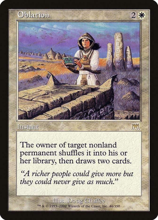 Magic: The Gathering MTG Single Oblation [Onslaught]