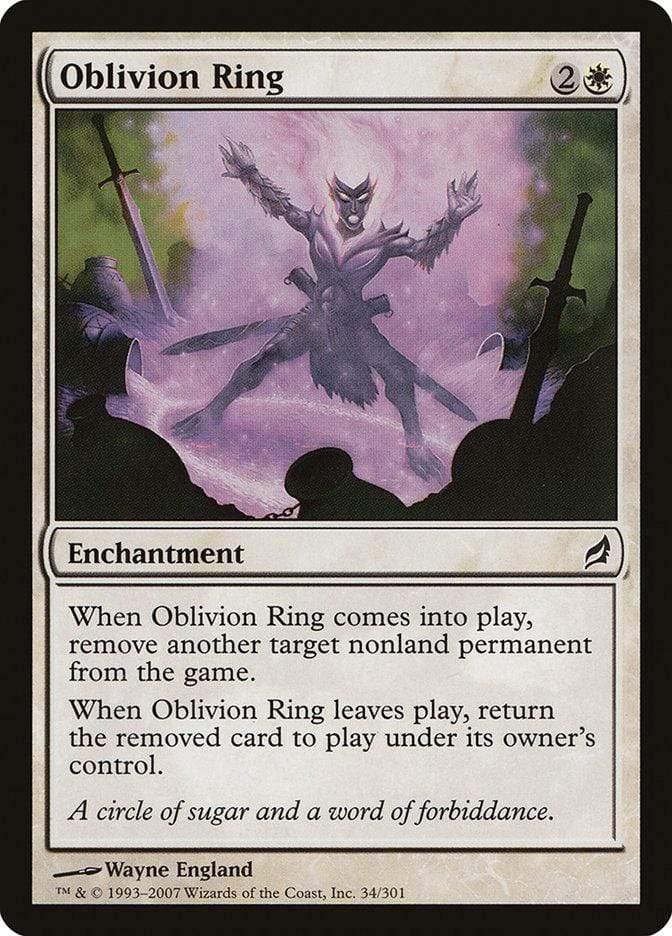 Magic: The Gathering MTG Single Oblivion Ring [Lorwyn]