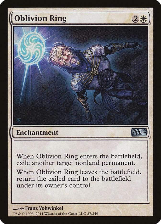 Magic: The Gathering MTG Single Oblivion Ring [Magic 2012]