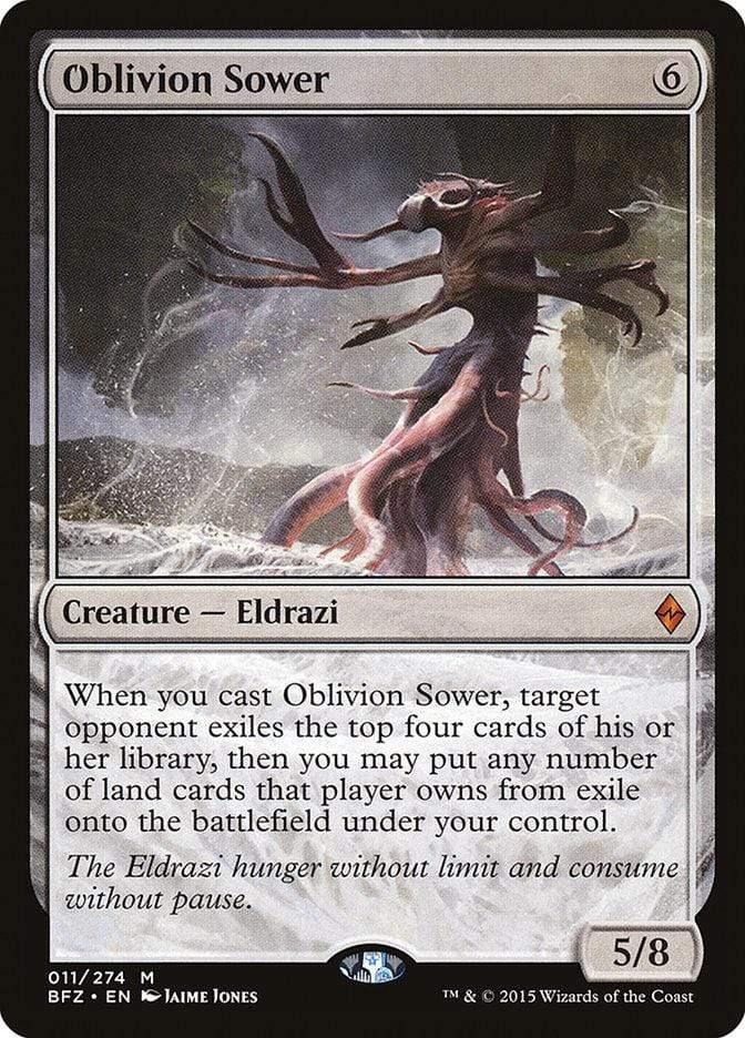 Magic: The Gathering MTG Single Oblivion Sower [Battle for Zendikar]