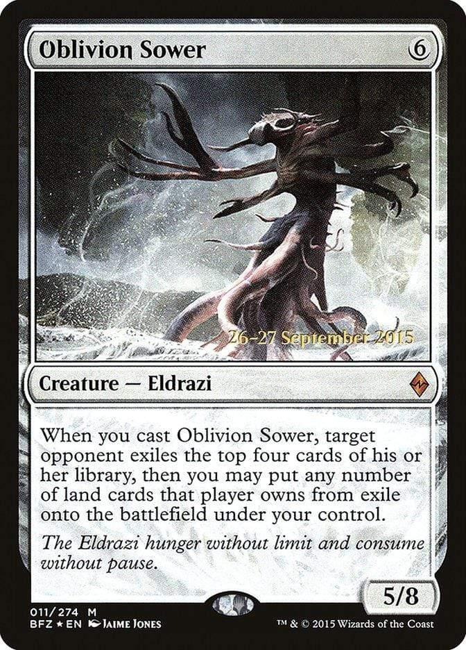Magic: The Gathering MTG Single Oblivion Sower  [Battle for Zendikar Prerelease Promos]